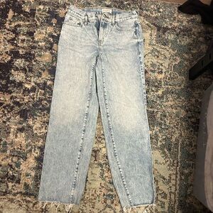 Light Blue, Pacsun High waisted straight leg jeans, 24
